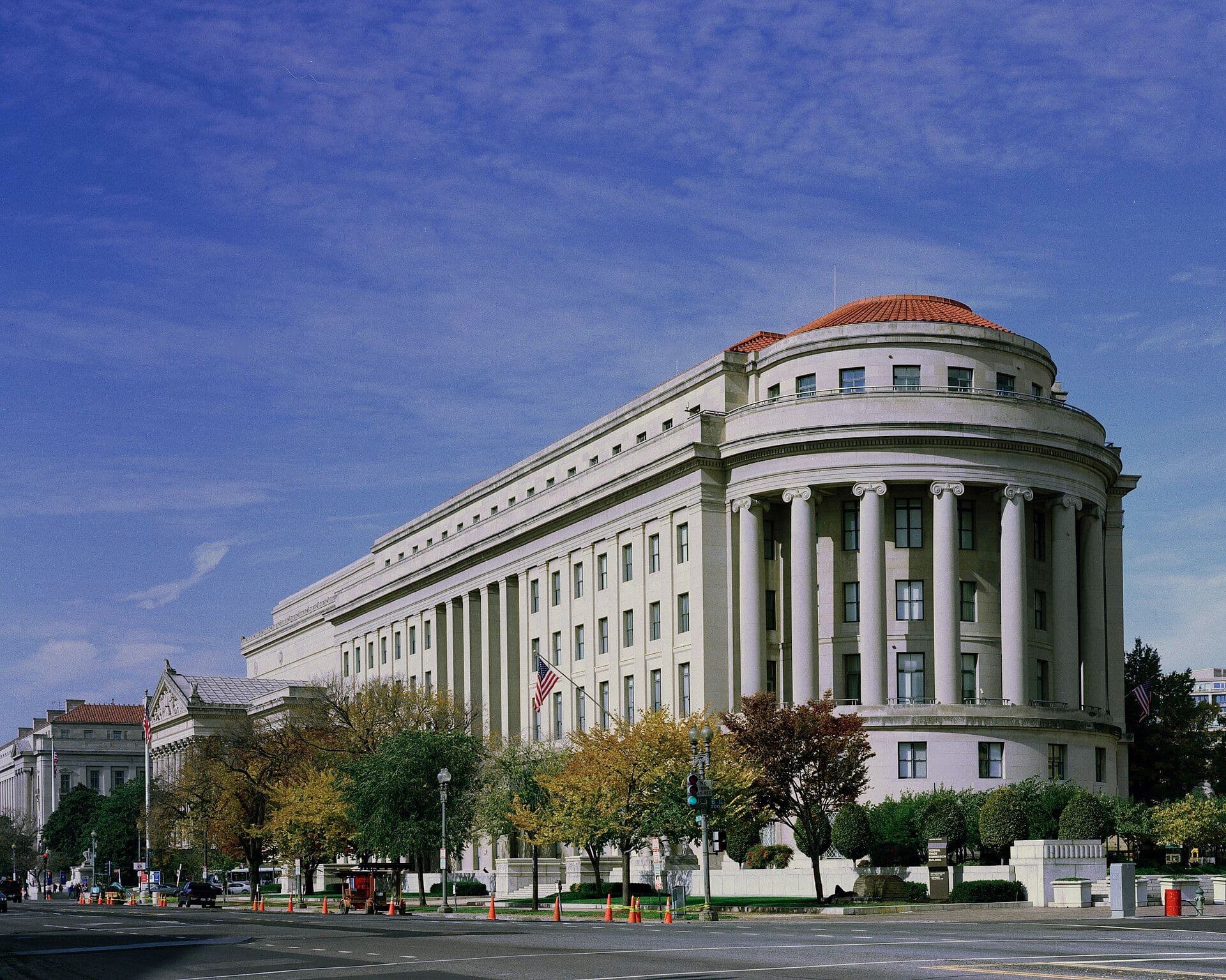 The Apex Building, headquarters of the Federal Trade Commission, in Washington, D.C.