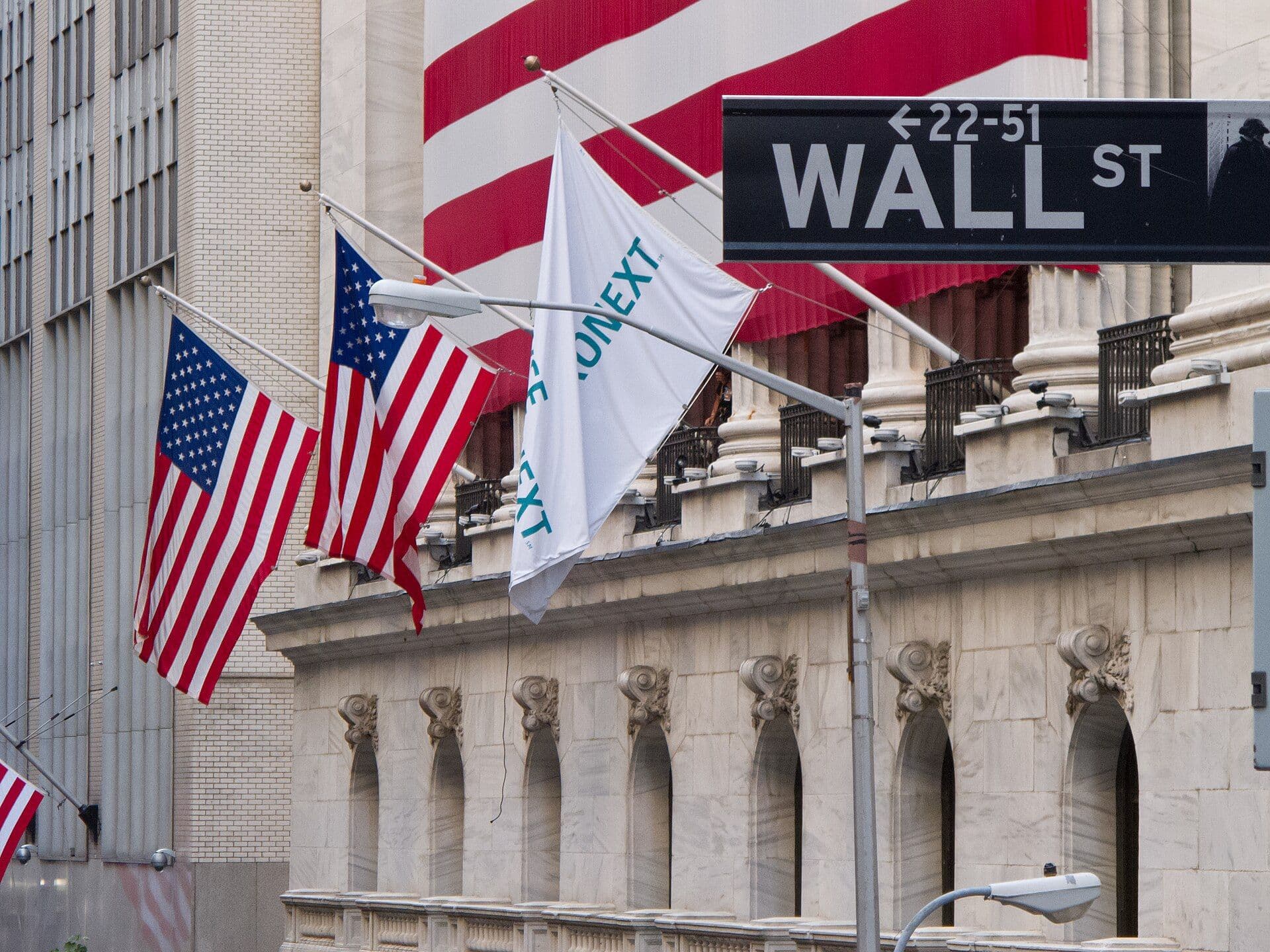 New York Stock Exchange , Wall Street, New York, United States.